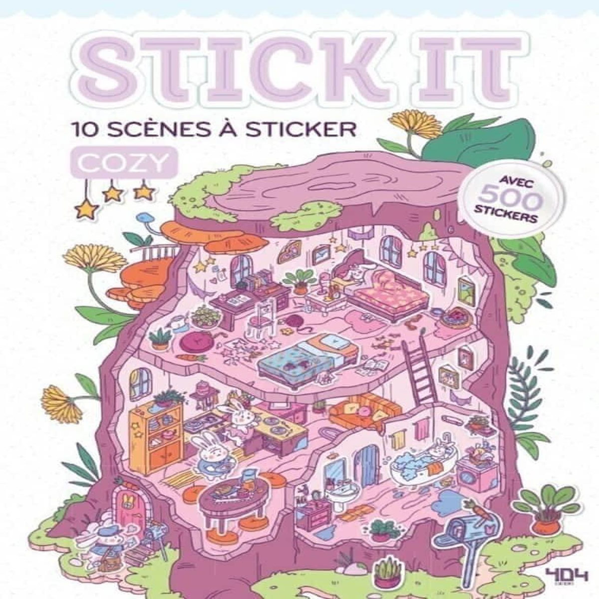 10 SCENES A STICKER COSY. AVEC 500 STICKERS, Tammaro Elisa
