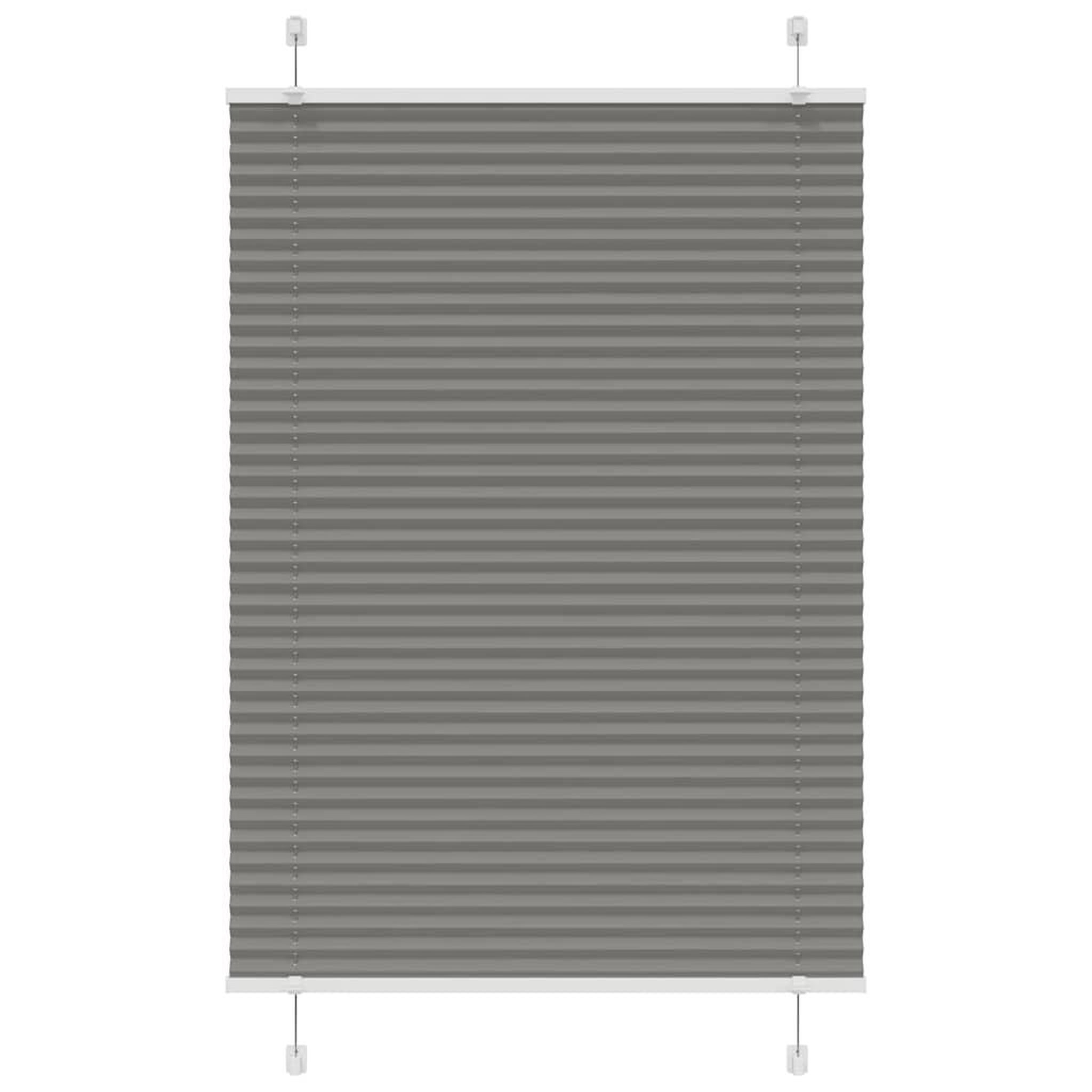 Voir la diapositive 2 : VIDAXL Store plisse anthracite 90x100 cm largeur du tissu 89,4 cm