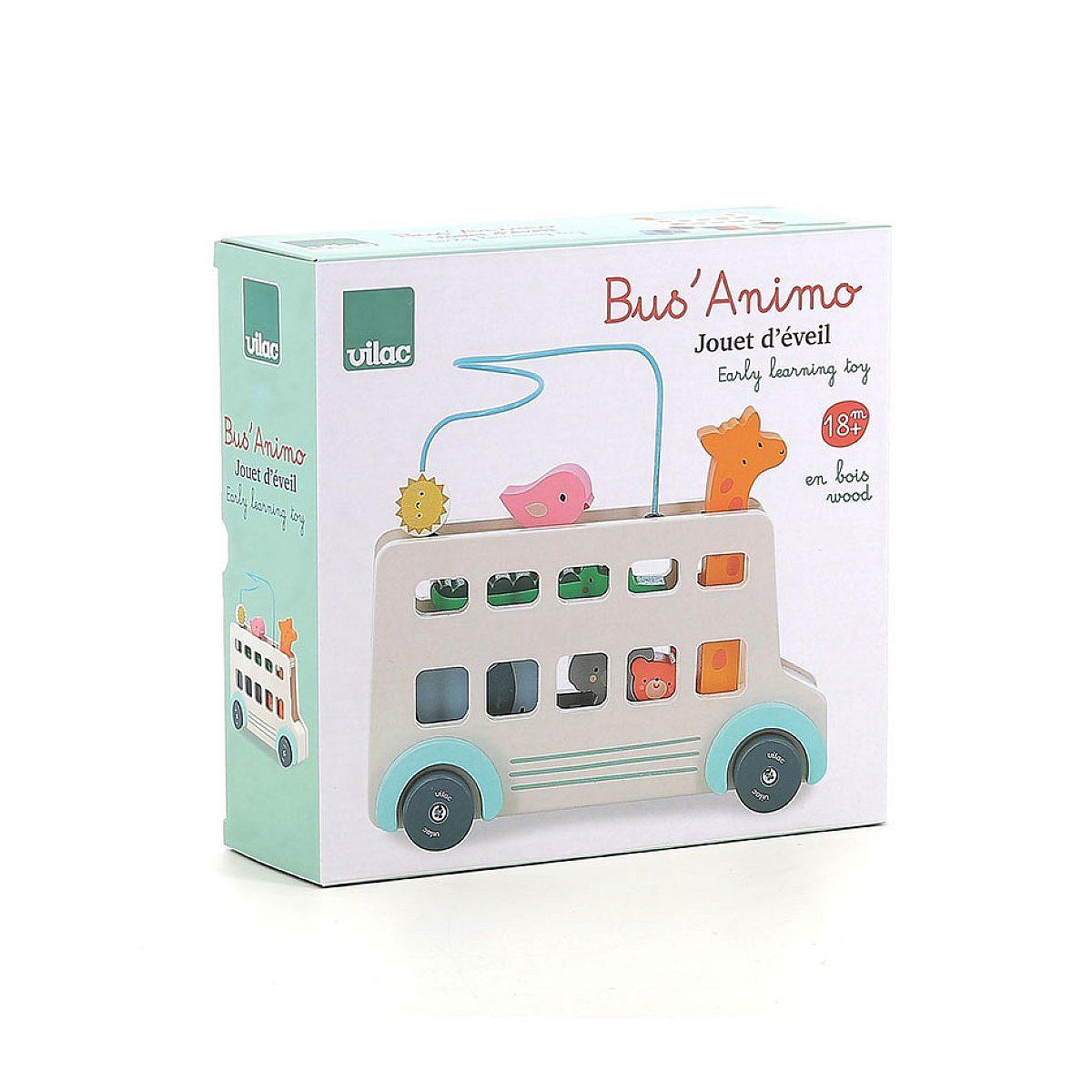 Voir la diapositive 4 : Vilac Bus animo - sarah betz - jeu d eveil