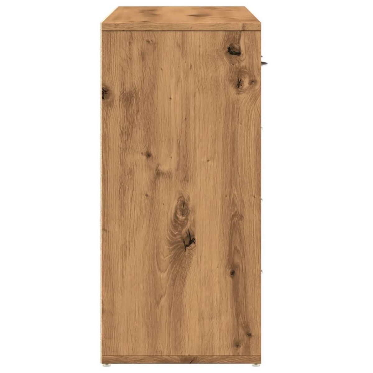 VIDAXL Buffet chene artisanal 88x30x64 cm bois d'ingenierie