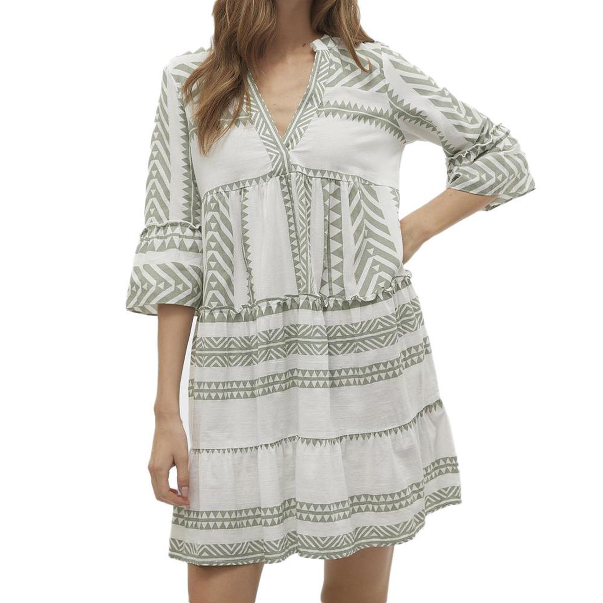 Vero Moda Robe Beige/ Femme Vero Moda Dicthe. Coloris disponibles : Vert