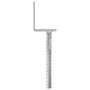 Voir la diapositive 3 : VIDAXL Piquets de cloture 6 pcs Argente 8x6x30 cm Acier galvanise