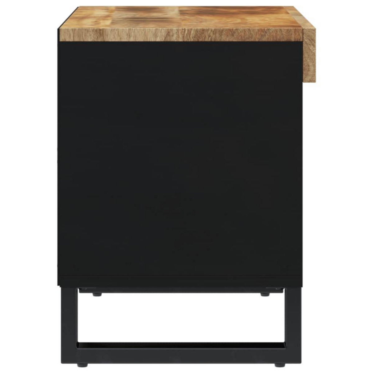 VIDAXL Meuble TV 60x33x43,5 cm bois massif de manguier