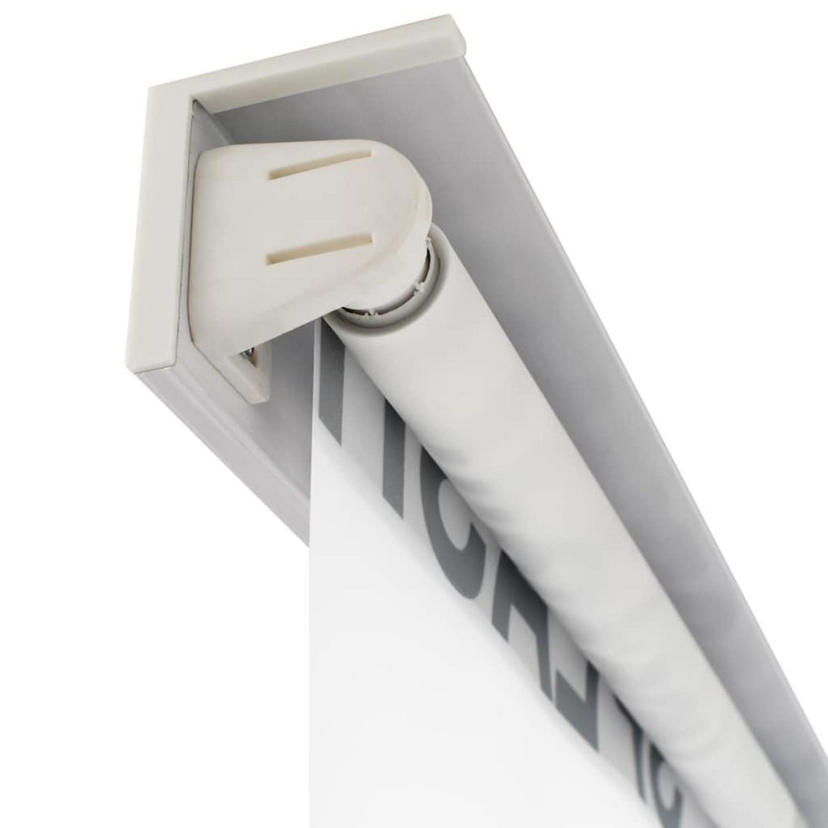 VIDAXL Store roulant de douche 120x240 cm Eclaboussures