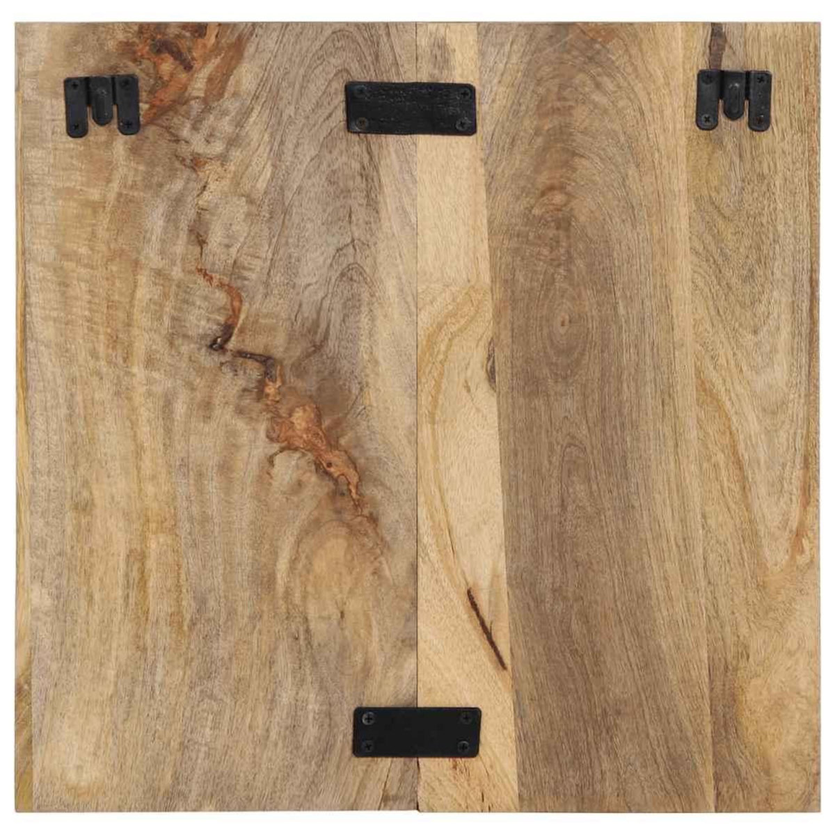 VIDAXL Table de chevet 50x27x50 cm bois massif de manguier brut