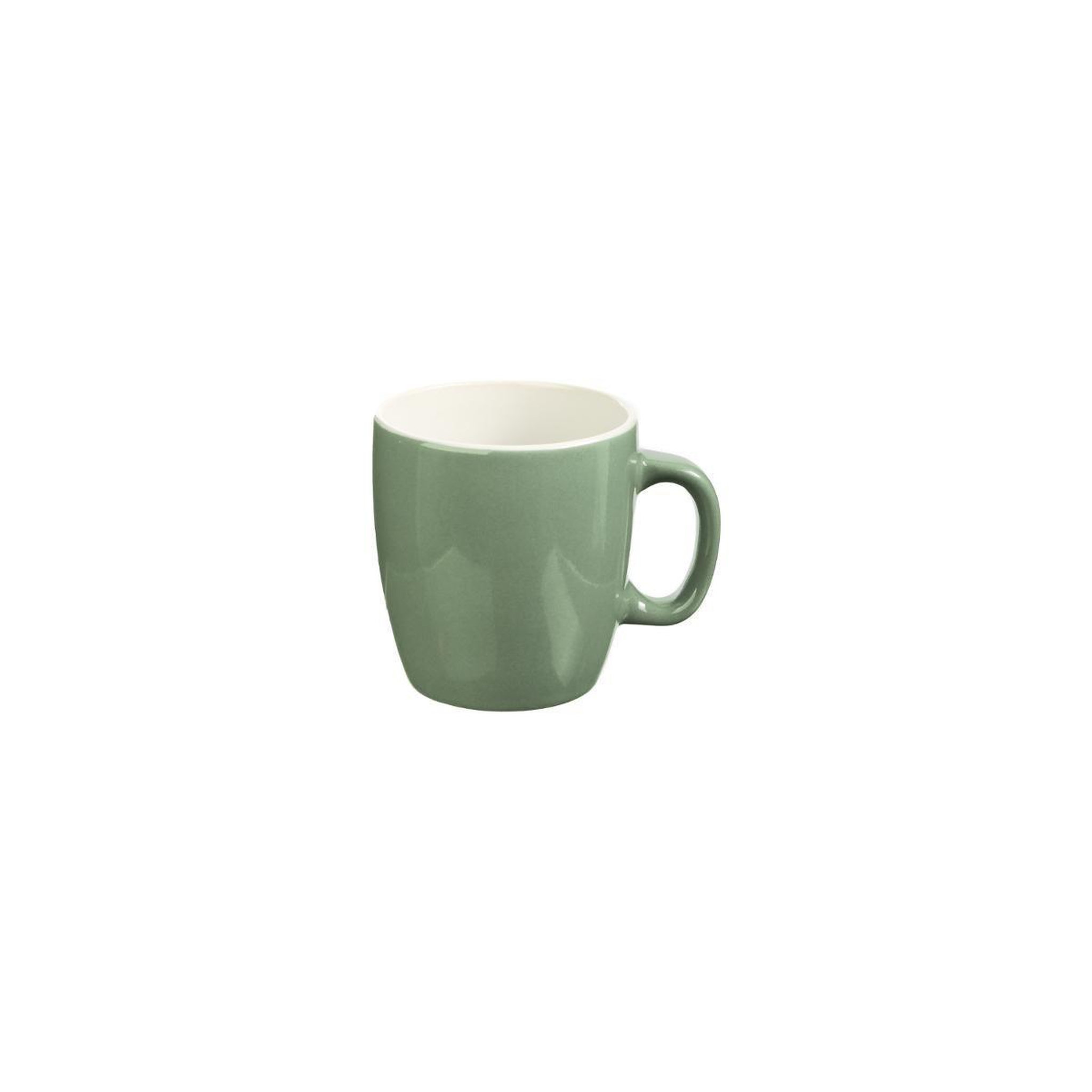 Voir la diapositive 2 : SECRET DE GOURMET Lot de 6 mugs  colorama  18cl menthe