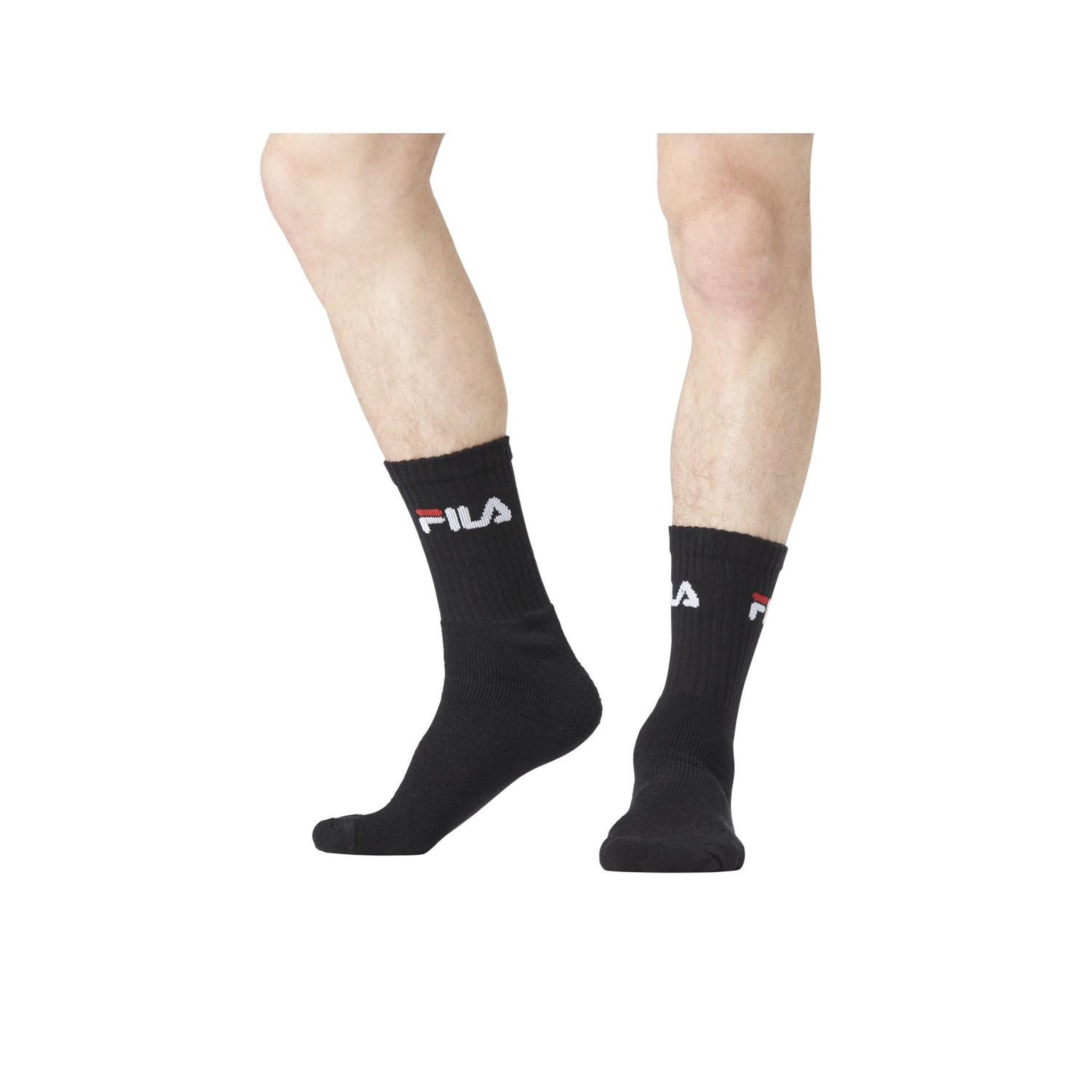 Voir la diapositive 5 : FILA Lot de 3 Paires de Chaussettes Tennis