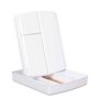 Voir la diapositive 3 : Paris Prix Miroir LED  Tiroir de Rangement  24cm Blanc