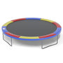 Voir la diapositive 1 : JUMP4FUN Coussin de protection des ressorts pour trampoline 12FT-366cm - Multicolore