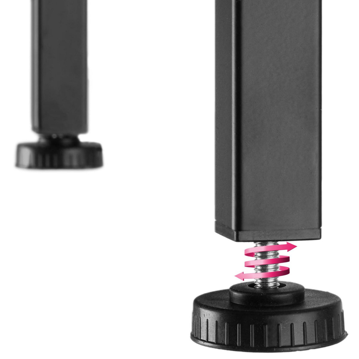 tectake Table d'appoint style industriel Bois clair industriel, Chêne Sonoma