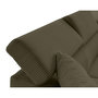 Voir la diapositive 5 : BEST MOBILIER Lisbona - canapé d'angle droit 5 places convertible avec têtières en velours côtelé