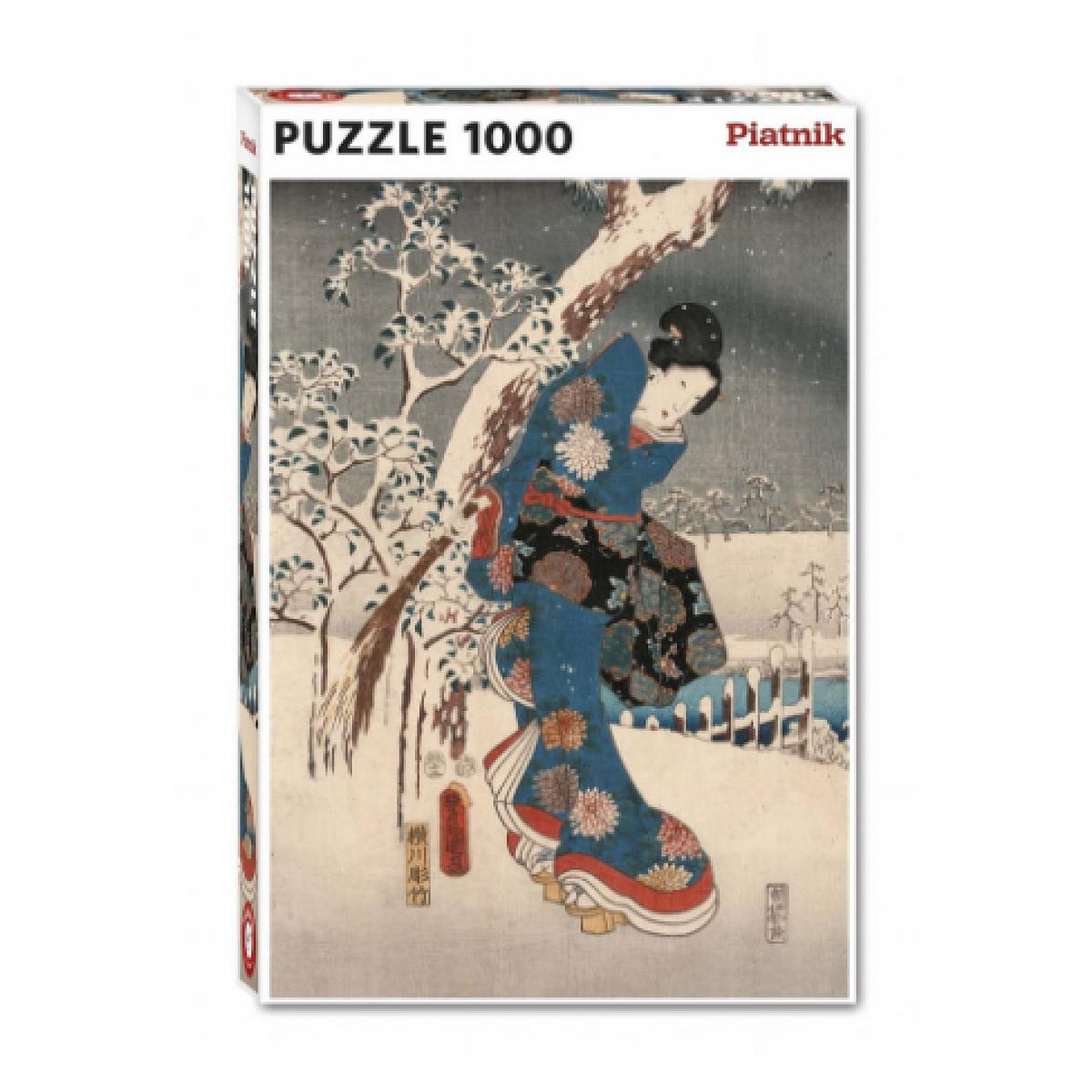 Piatnik Hiroshige - conte de genji - Puzzle 1000 pieces