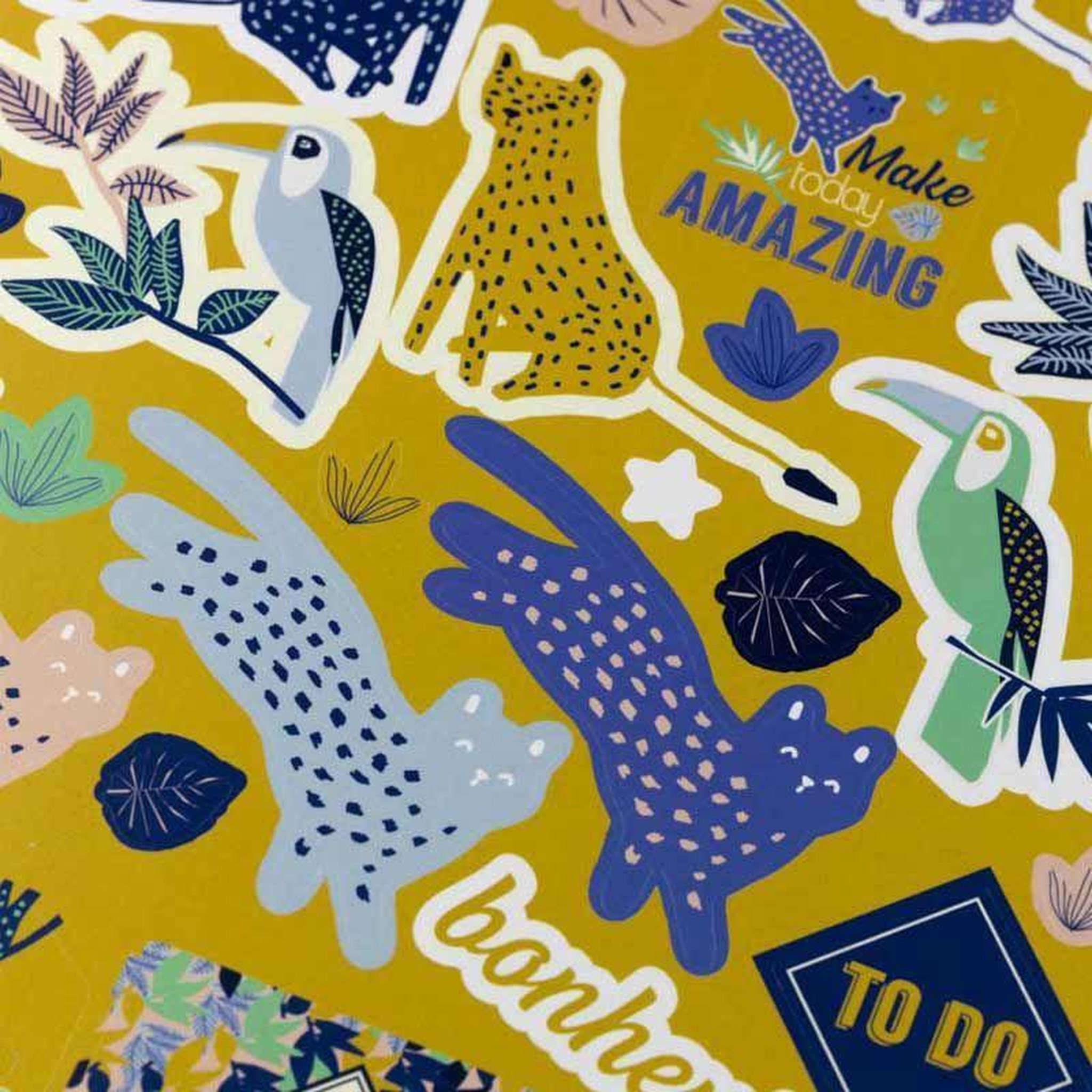 Voir la diapositive 4 : Toga Bullet journal jungle vibes coffret à personnaliser