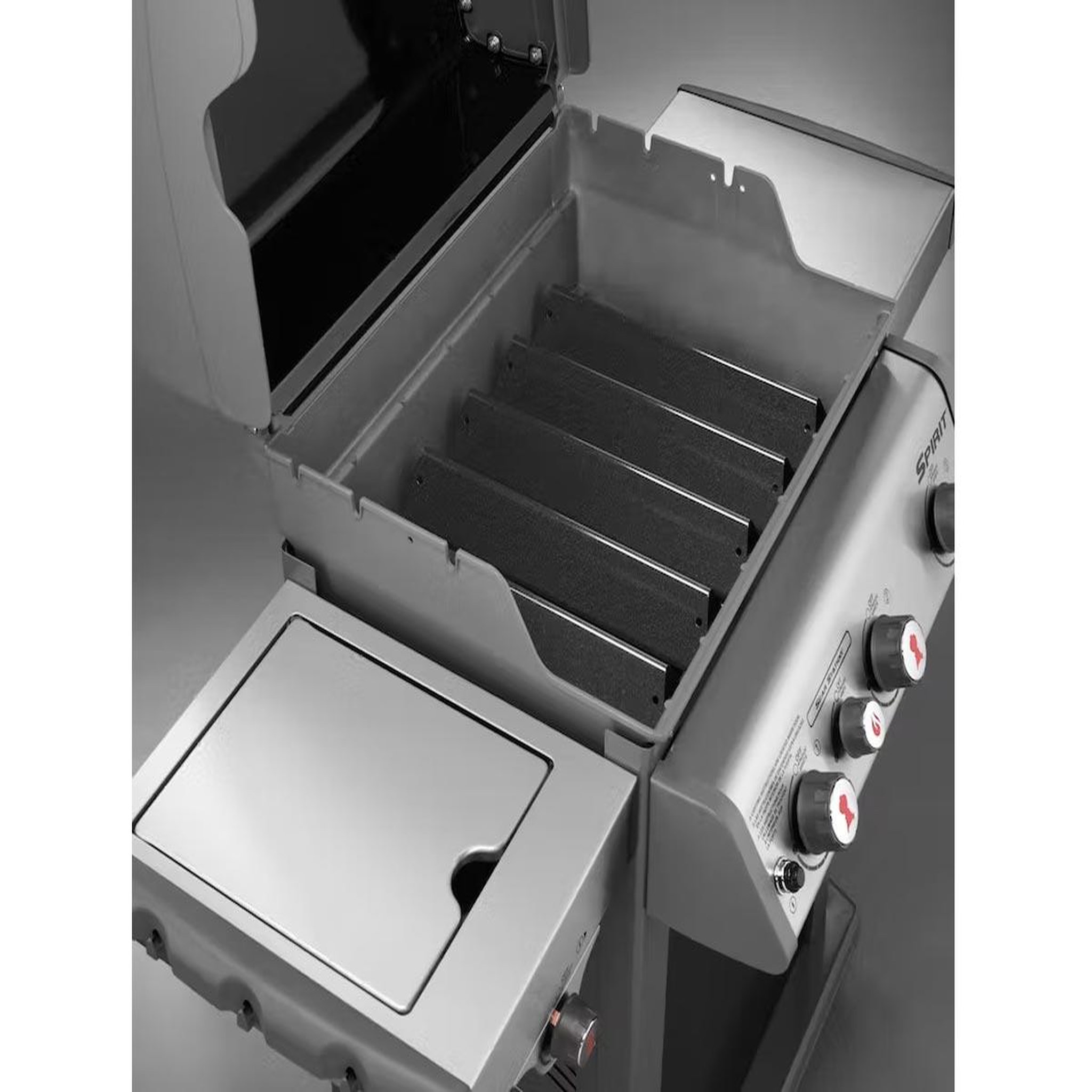 Voir la diapositive 2 : Weber Lot de 5 barres flavorizer acier émaillé pour barbecue gaz spirit 300
