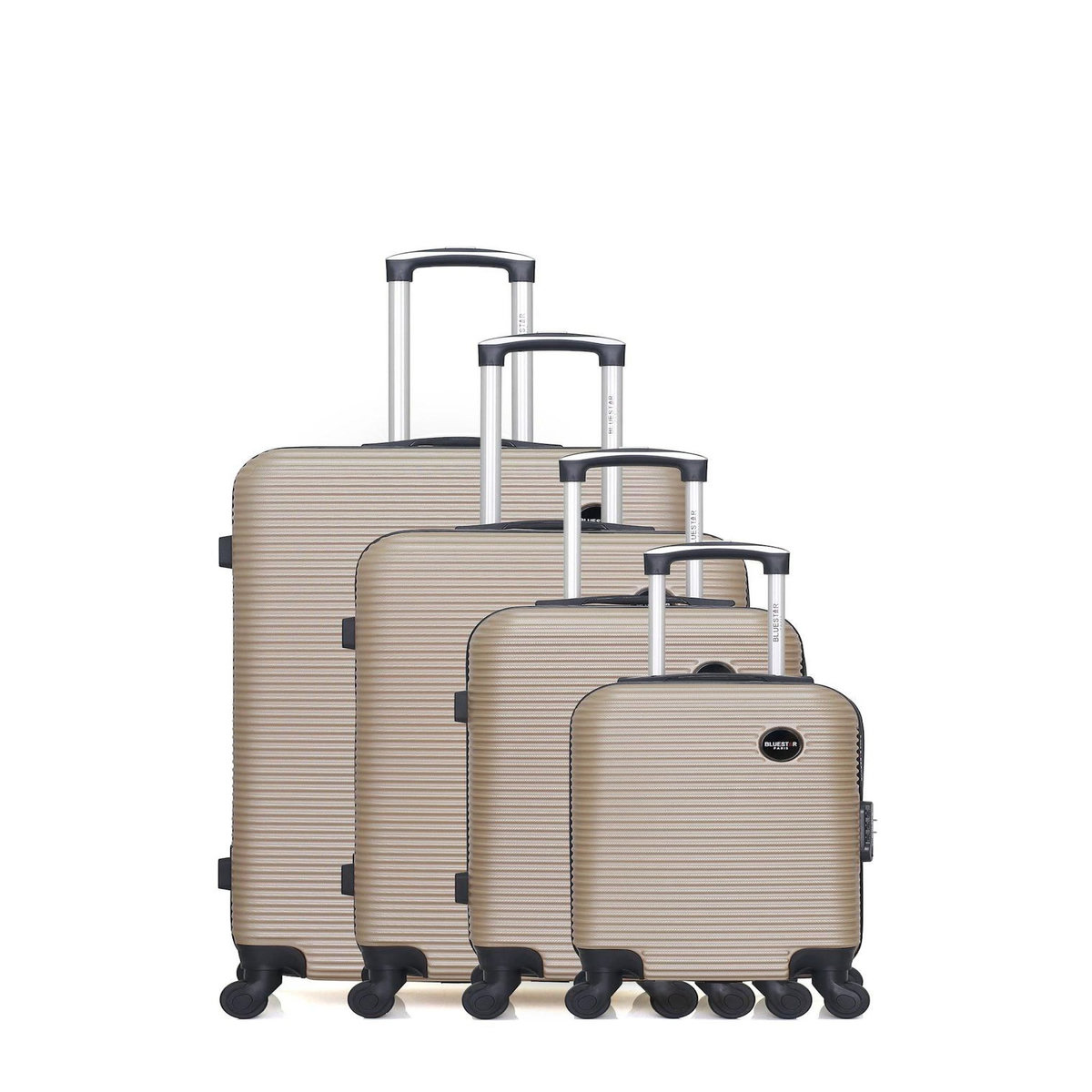 BLUESTAR BLUESTAR - Set de 4 Valises LONDON-M 75 cm 4 Roues