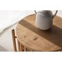 Voir la diapositive 6 : Paris Prix Table d'Appoint Design  Rubbo  65cm Naturel