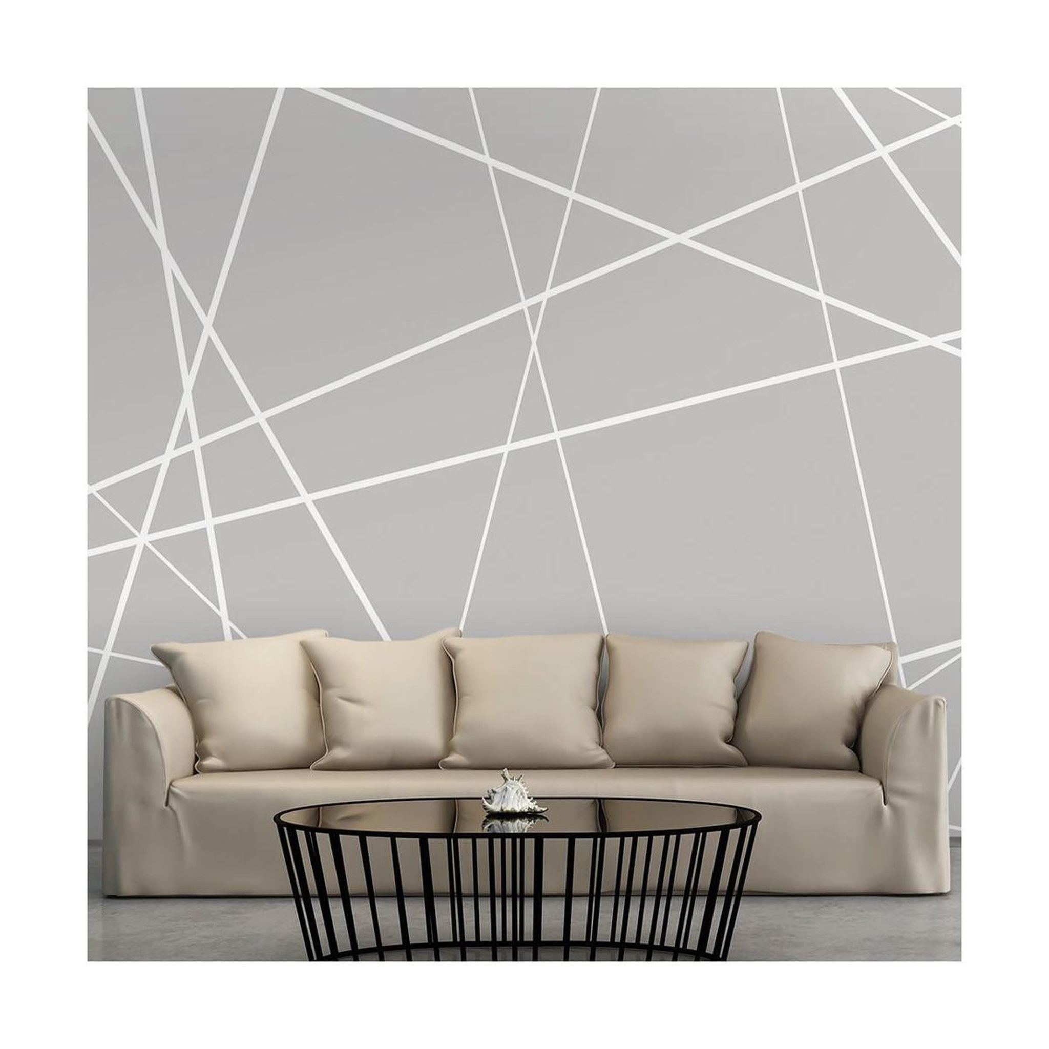 Paris Prix Papier peint  modern cobweb. Coloris disponibles : Multicolore