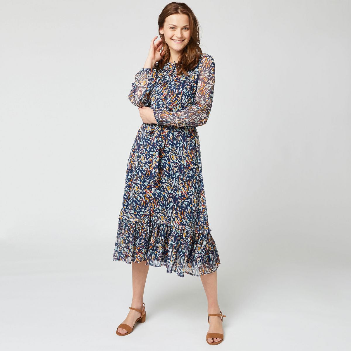 IN EXTENSO Robe à volants femme
