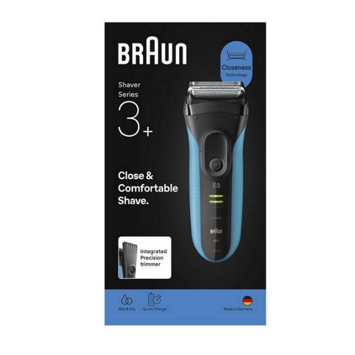 BRAUN Rasoir électrique rechargeable - 3040S