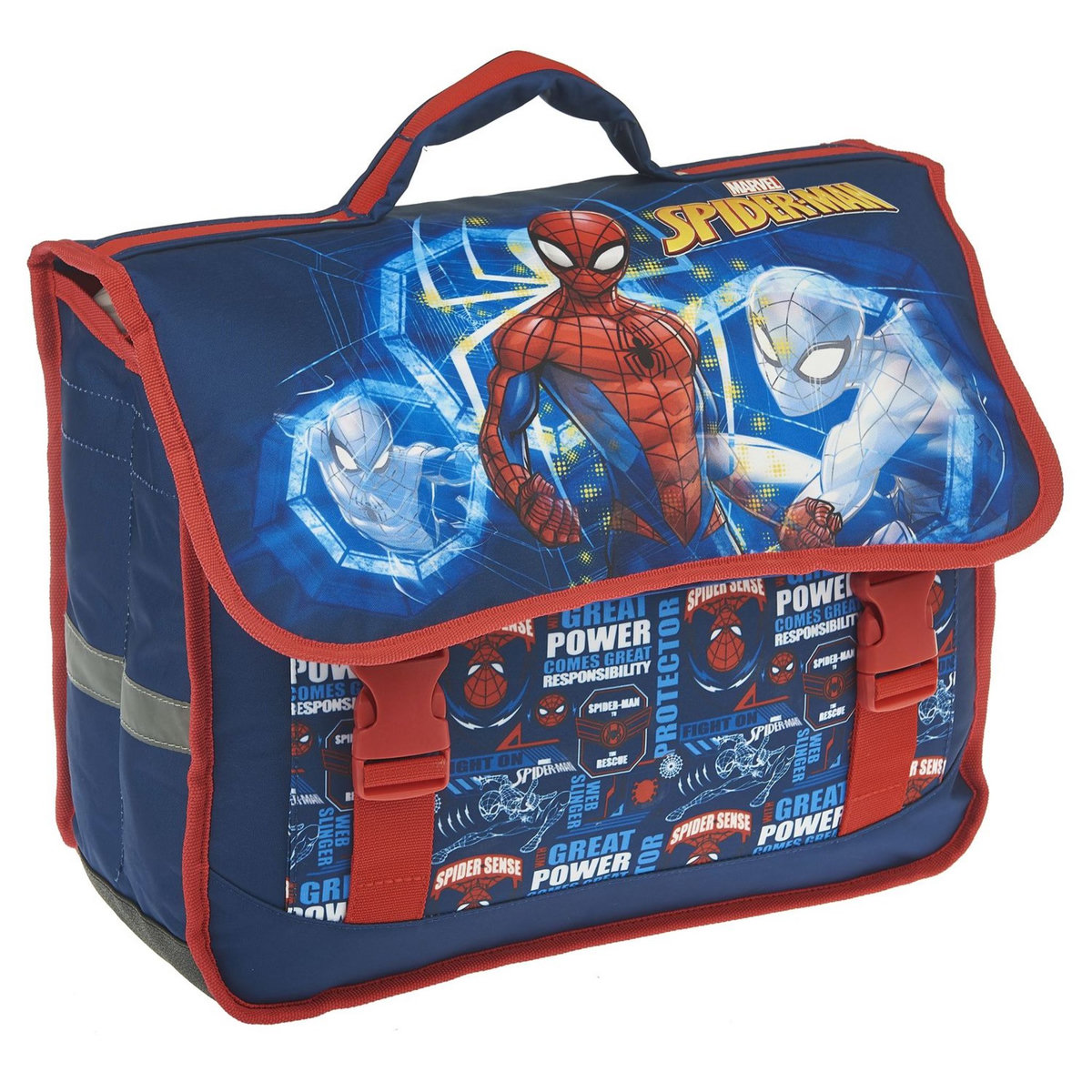 MARVEL Cartable 36 cm bleu SPIDERMAN