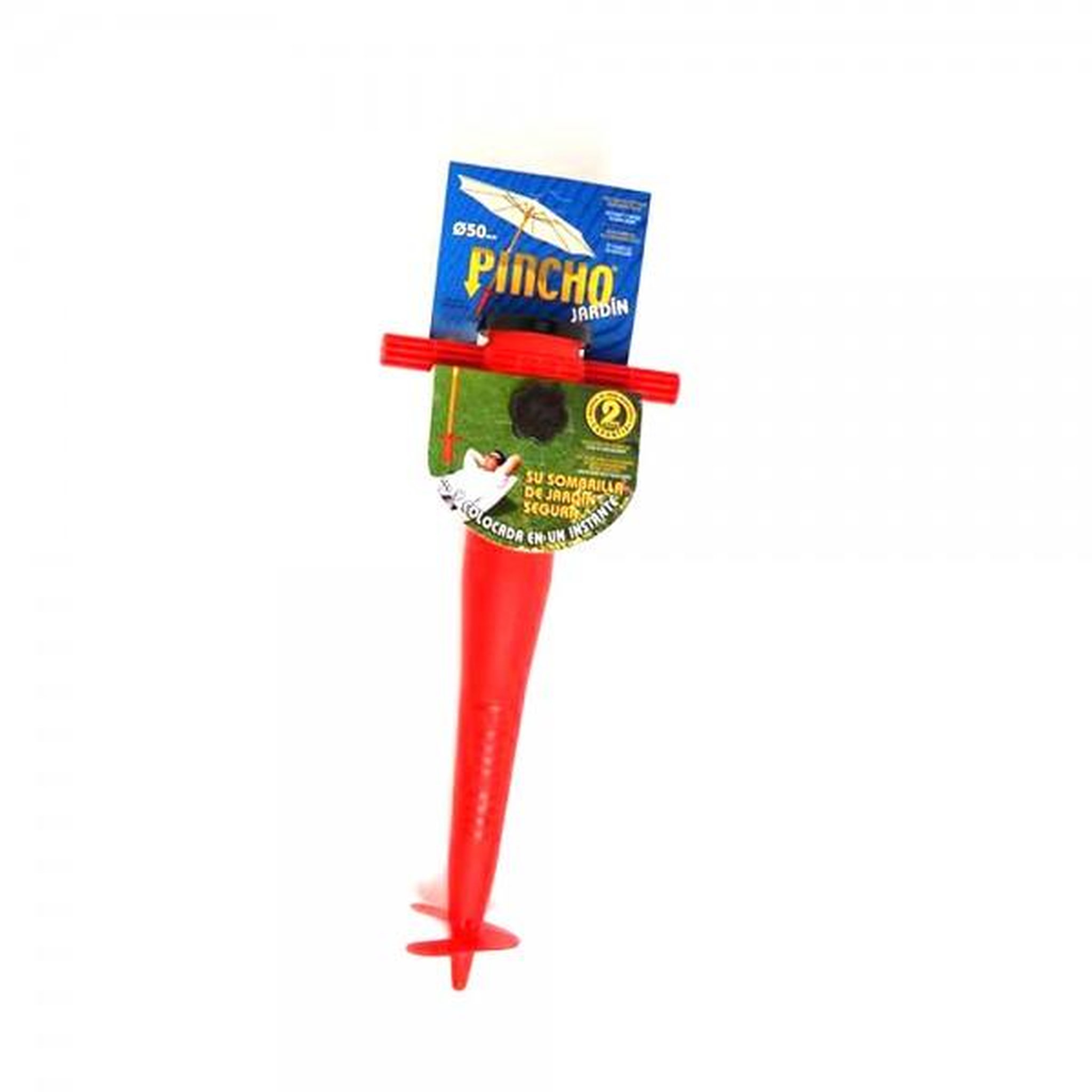 MARKET24 Piquet De Parasol Rouge (32 cm)