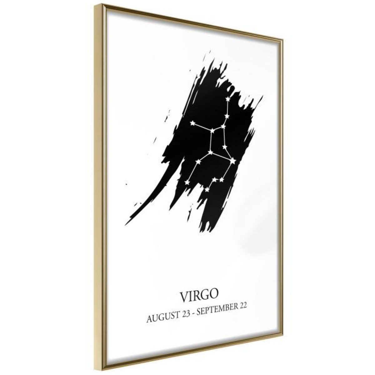 Paris Prix Affiche Murale Encadrée  Zodiac Virgo I