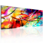 Paris Prix Tableau Imprimé  Dance of the Rainbow. Coloris disponibles : Multicolore