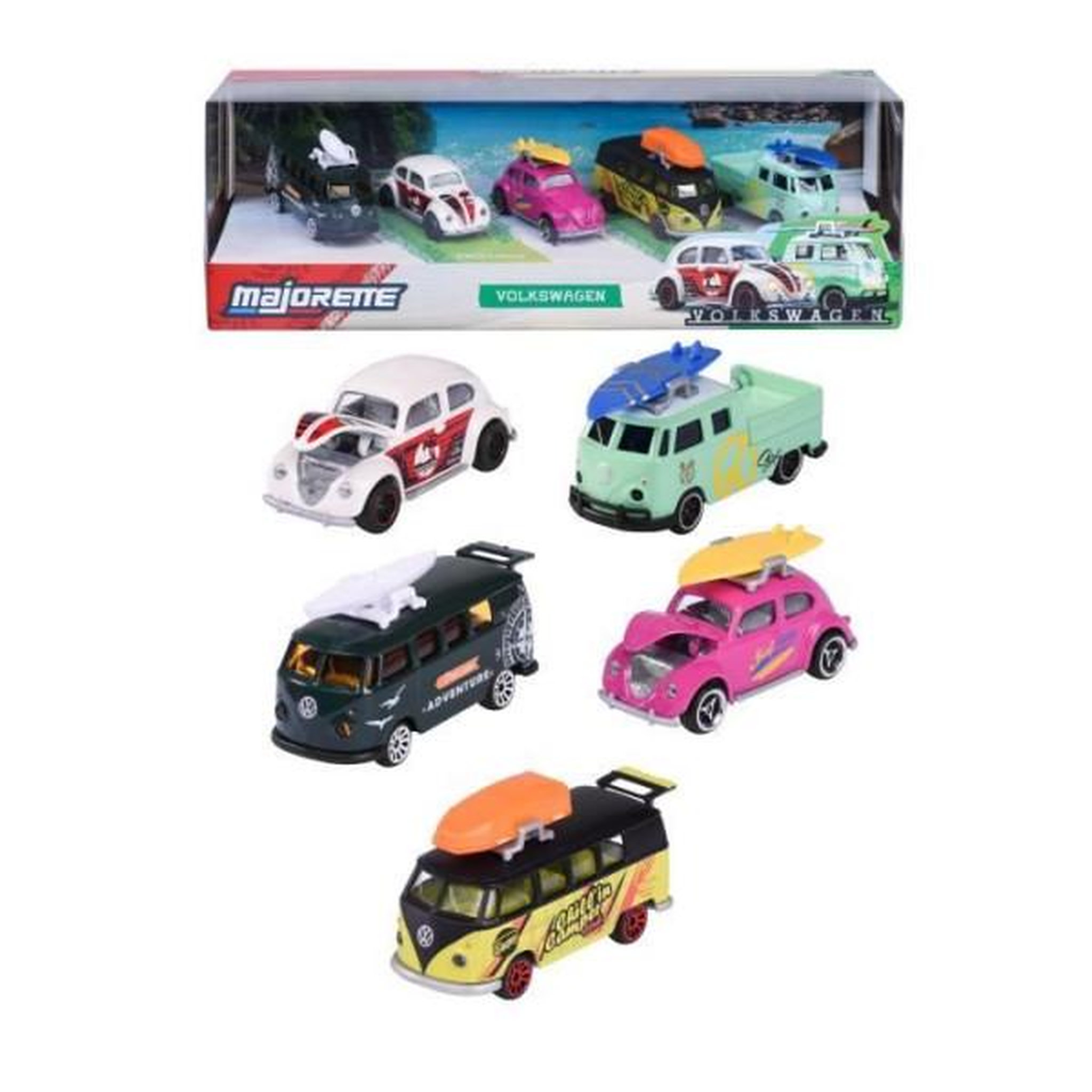 SMOBY MAJORETTE - Majo VW 5 Pcs Giftpack_x000D_ - des 3 ans