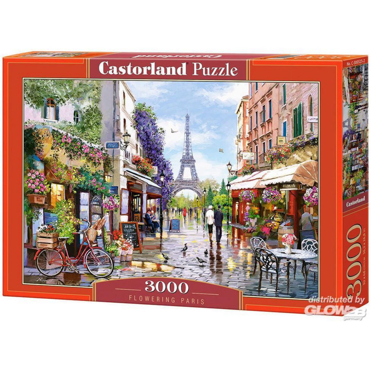 Castorland Puzzle 3000 pièces : Paris Fleuris