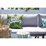 Voir la diapositive 5 : CONCEPT USINE Salon de jardin en aluminium Gris MEMPHIS