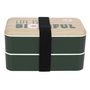 Voir la diapositive 2 : Paris Prix Coffret Repas Lunch Box  4 Pièces  25cm Vert