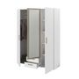 Voir la diapositive 3 : Armoire 3 portes 1 miroir 2 tiroirs SANDRINE