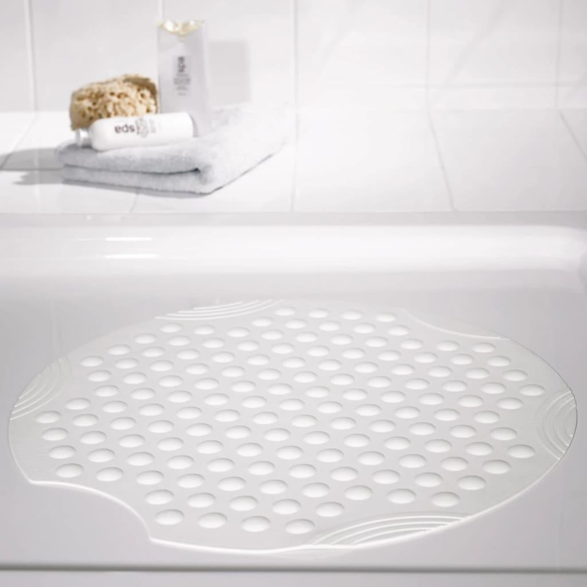 Voir la diapositive 1 : RIDDER RIDDER Tapis de douche antiderapant Tecno Blanc
