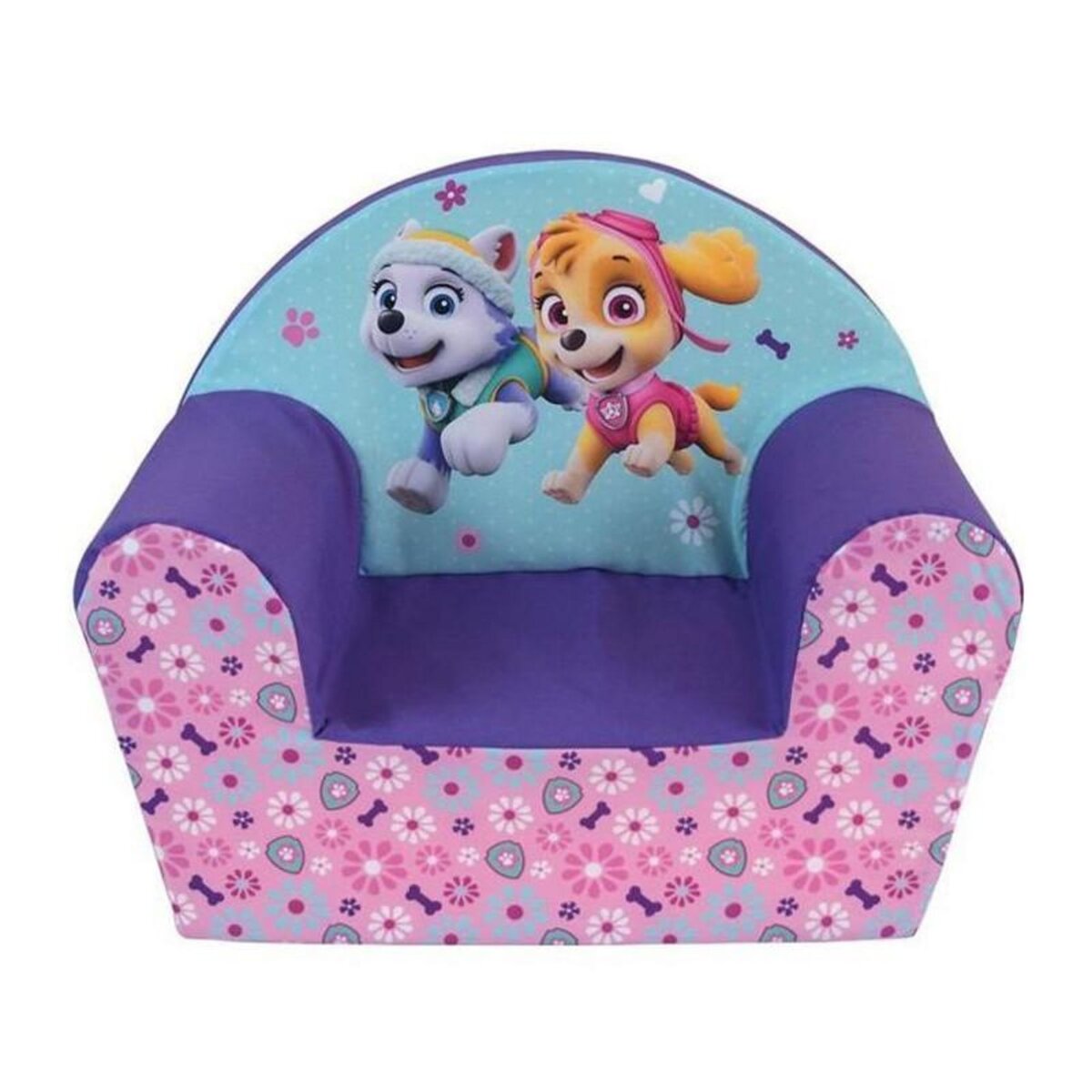 Fun House PAT PATROUILLE Fille fauteuil club en mousse pour enfant