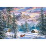Voir la diapositive 4 : Castorland Puzzle 1000 pièces : Montagnes de Noël
