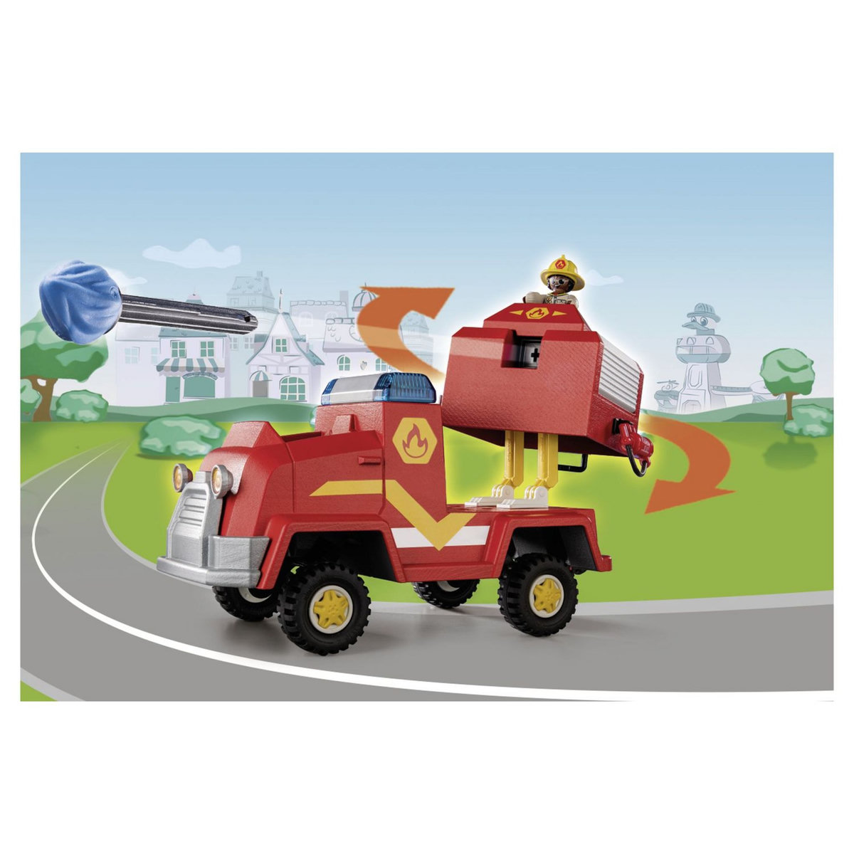 PLAYMOBIL Duck on call 70914 Véhicule de pompier