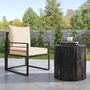 Voir la diapositive 2 : OUTSUNNY Lot de 2 coussins matelas assise dossier pour chaise de jardin fauteuil polyester beige