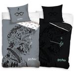 Home collection Parure housse de couette 140x200cm 100%coton 57fils harry potter