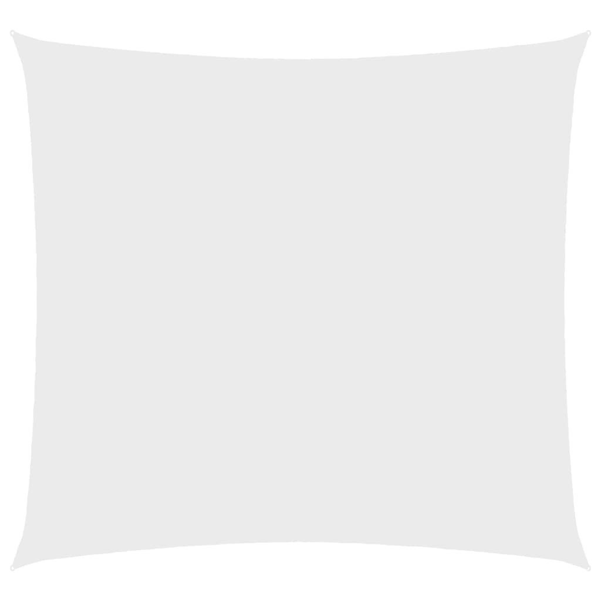 Voir la diapositive 2 : VIDAXL Voile de parasol Tissu Oxford carre 3,6x3,6 m Blanc