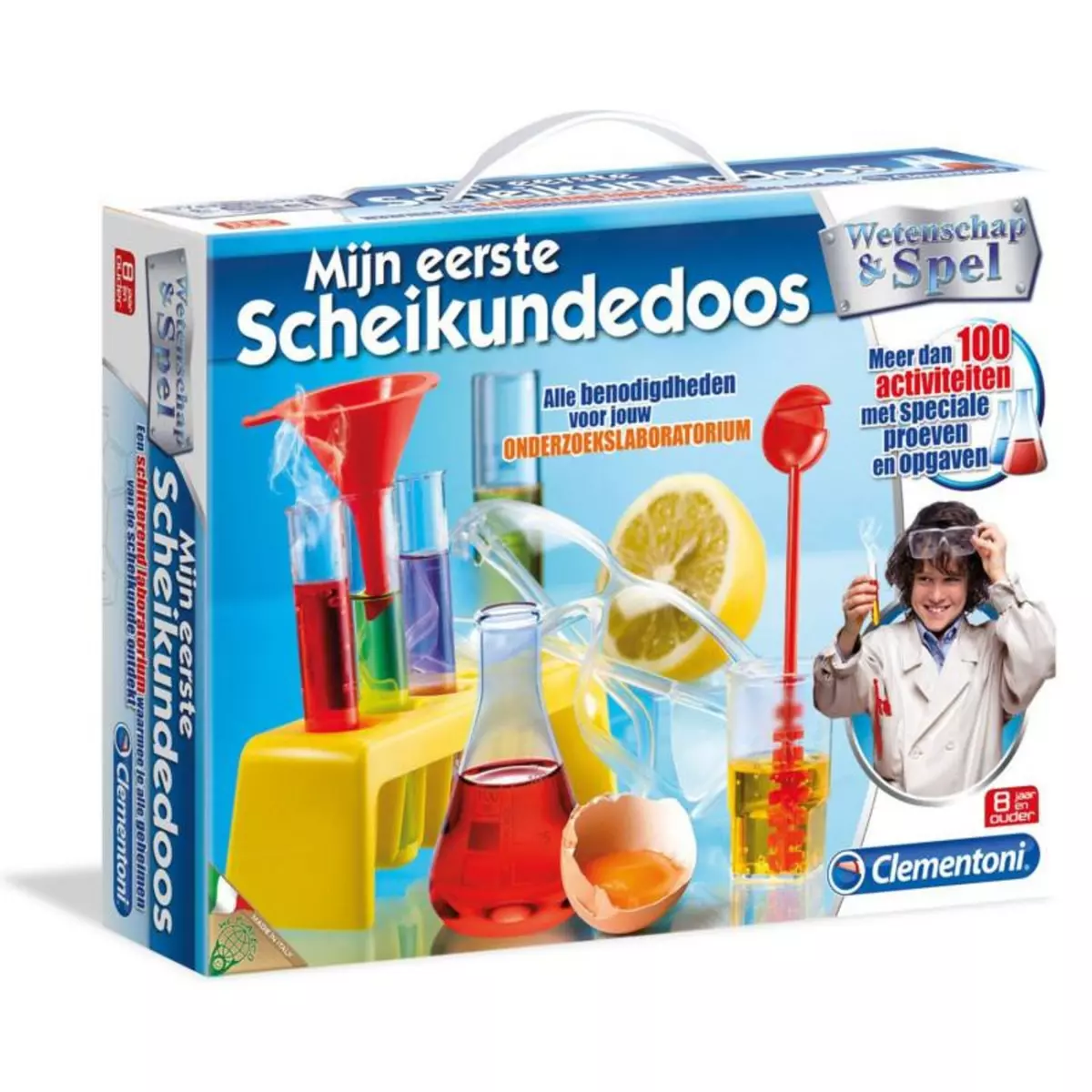 CLEMENTONI Clementoni - Science & Game - My First Chemistry Box 66414
