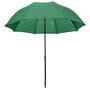 Voir la diapositive 3 : VIDAXL Parapluie de peche Vert 240x210 cm