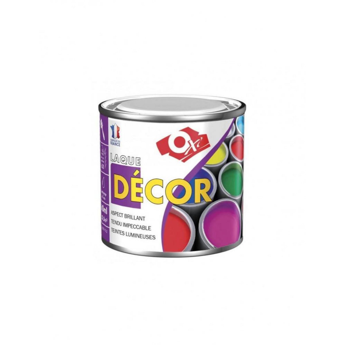 DURIEU Laque decor multi-support brillant int/ext rouge 60ml