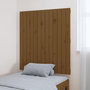 Voir la diapositive 3 : VIDAXL Tete de lit murale Marron miel 82,5x3x90 cm Bois massif de pin