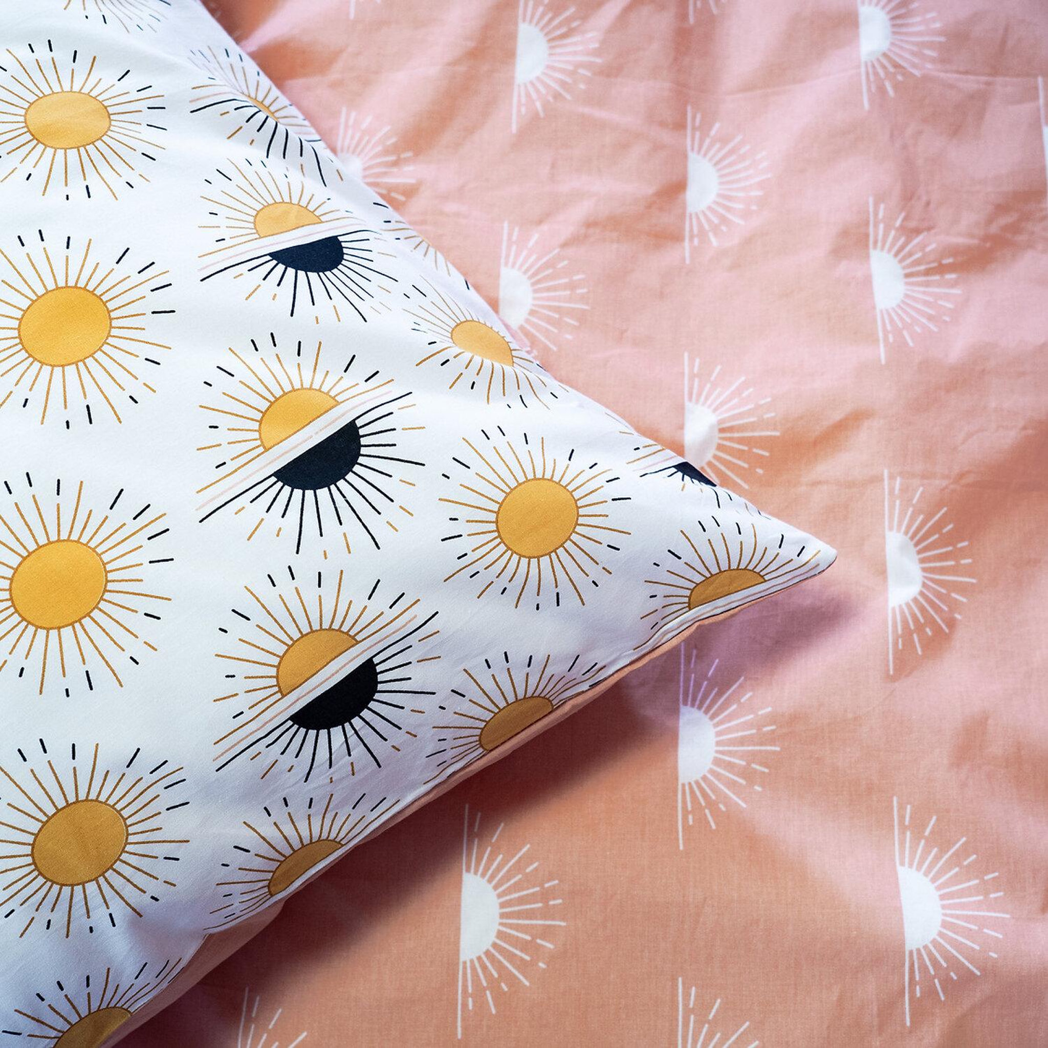 Voir la diapositive 3 : Home collection Parure de couette 2pcs 140x200cm better coton bci terramea
