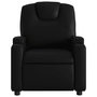 Voir la diapositive 4 : VIDAXL Fauteuil inclinable Noir Similicuir