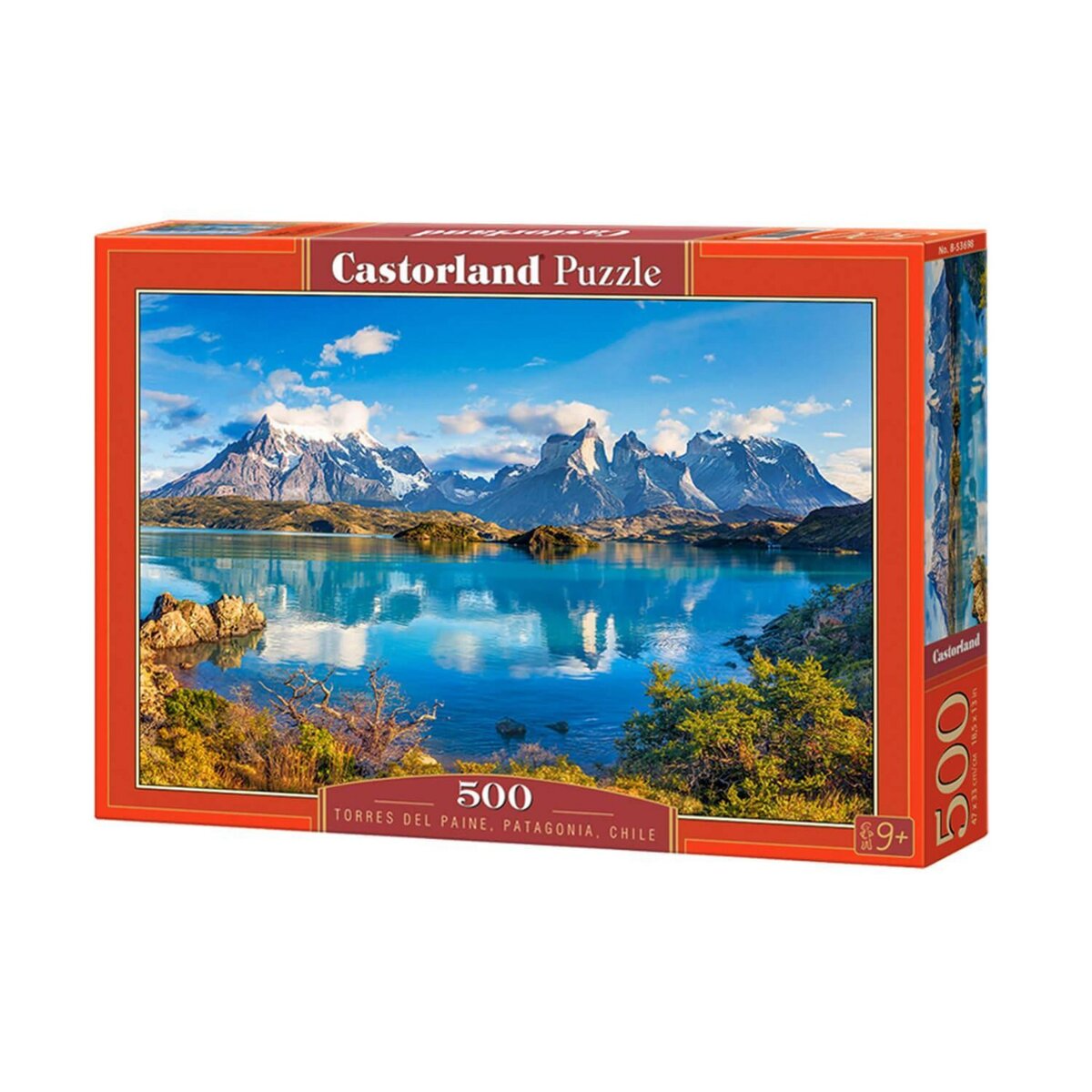 Castorland Puzzle 500 pièces : Torres Del Paine, Patagonie, Chili