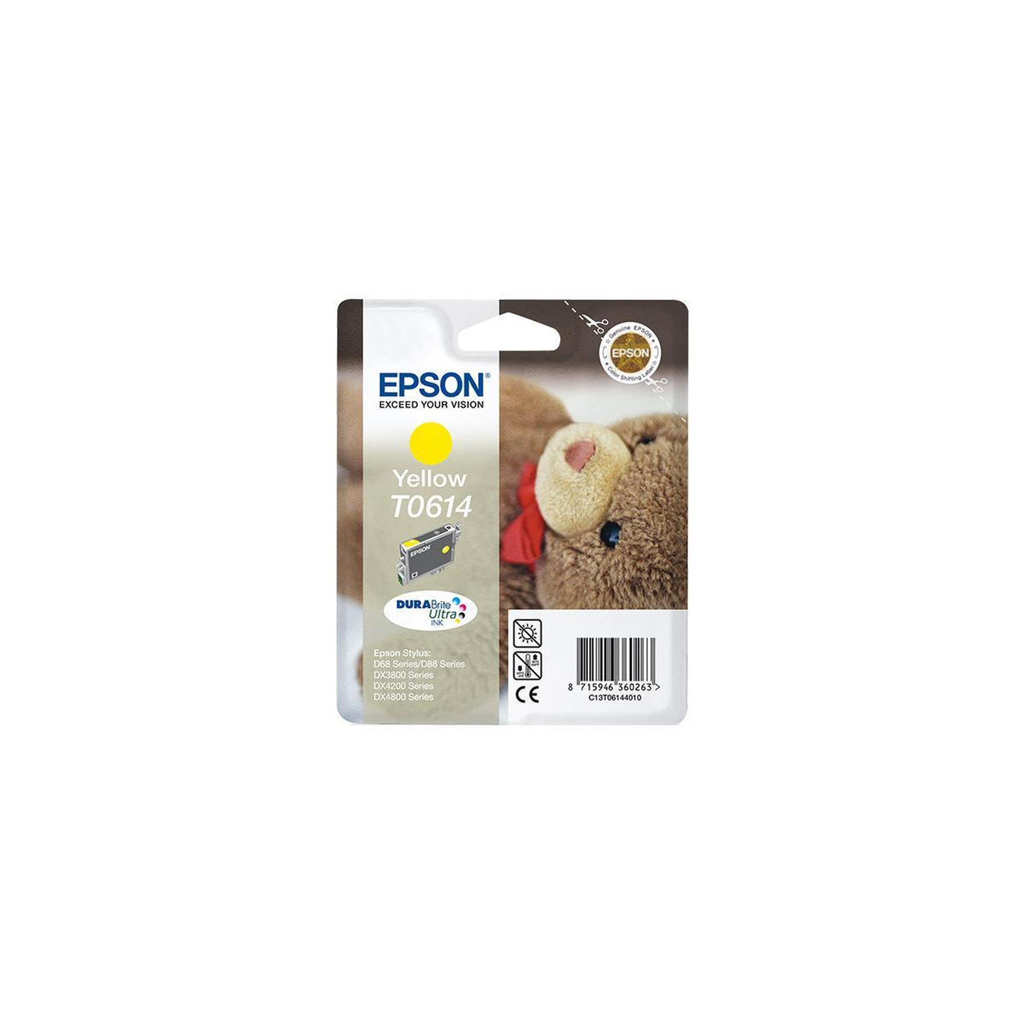 Epson Epson teddybear t0614 cartouche d'encre 1 pièce(s) original jaune