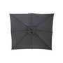Voir la diapositive 3 : HESPERIDE Parasol déporté carré Manoa Ardoise - 2,5 x 2,5 m - Hespéride
