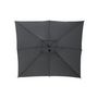 Voir la diapositive 3 : HESPERIDE Parasol déporté carré Manoa Ardoise - 2,5 x 2,5 m - Hespéride