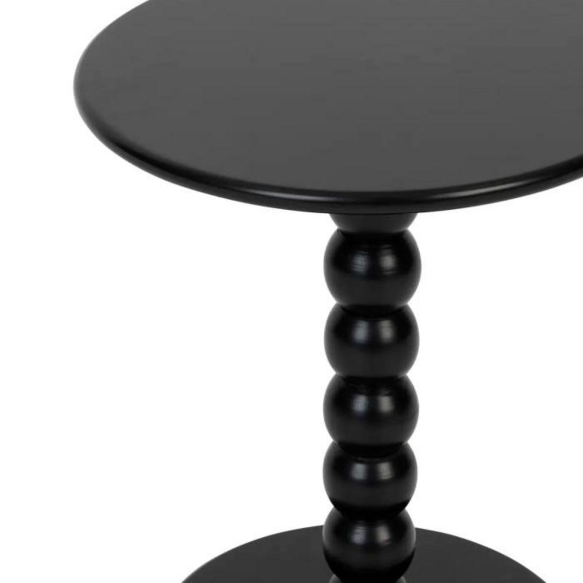 ATMOSPHERA Table d'Appoint Design  Chamlo  46cm Noir
